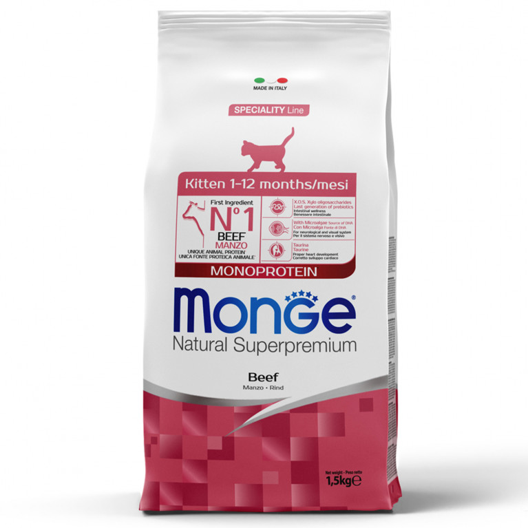 Monge Speciality Line Kitten Сухой корм для котят с говядиной