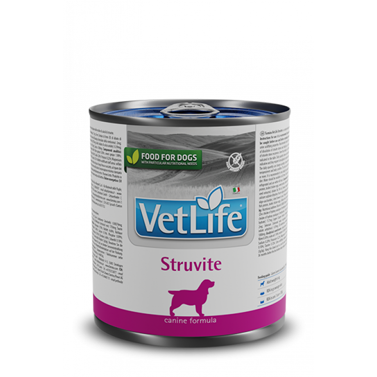 Farmina Vet Life Struvite Диетический влажный корм (консервы) для собак для взрослых собак при мочекаменной болезни струвиты