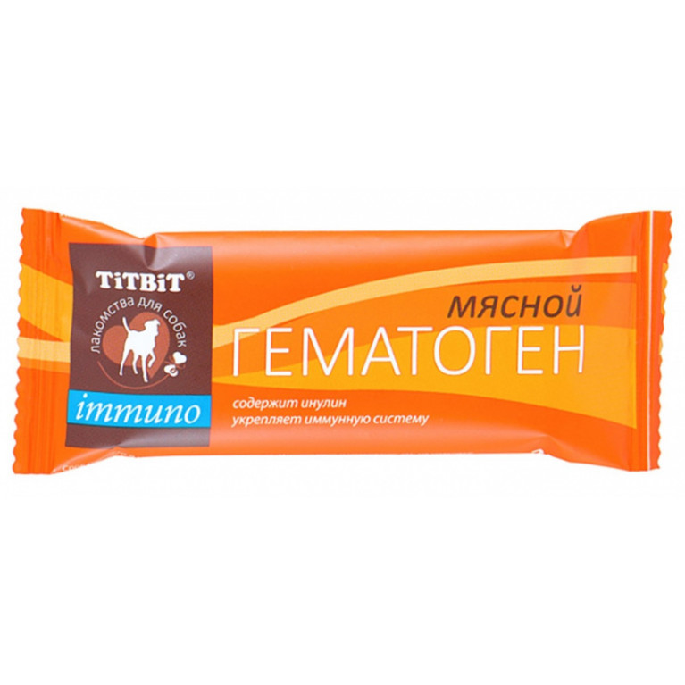 TiTBiT Гематоген Immuno Лакомство для собак (мясной) 1 шт. TiTBiT Гематоген Immuno Лакомство для собак (мясной) 1 шт.