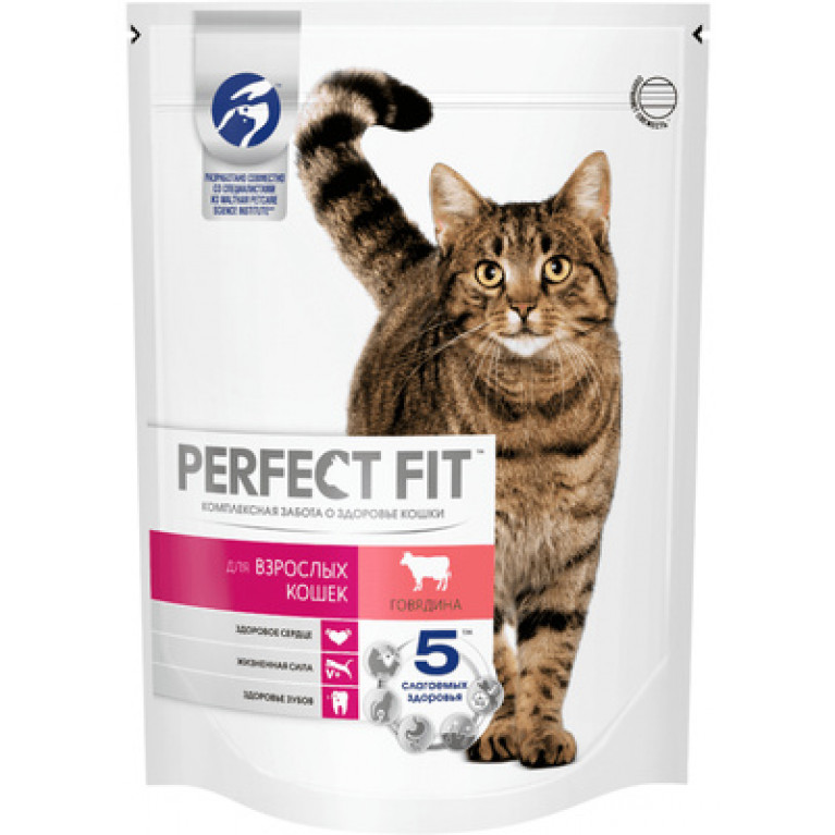 Perfect Fit Sterile Влажный корм для стерилизованных кошек (с говядиной) 75г