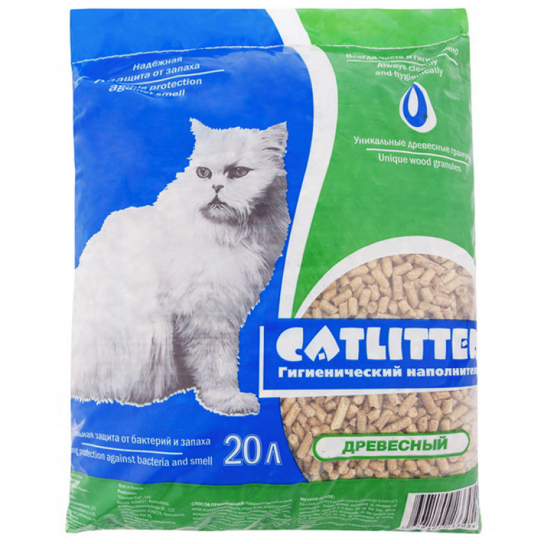 Cat Litter Наполнитель для кошек древесный