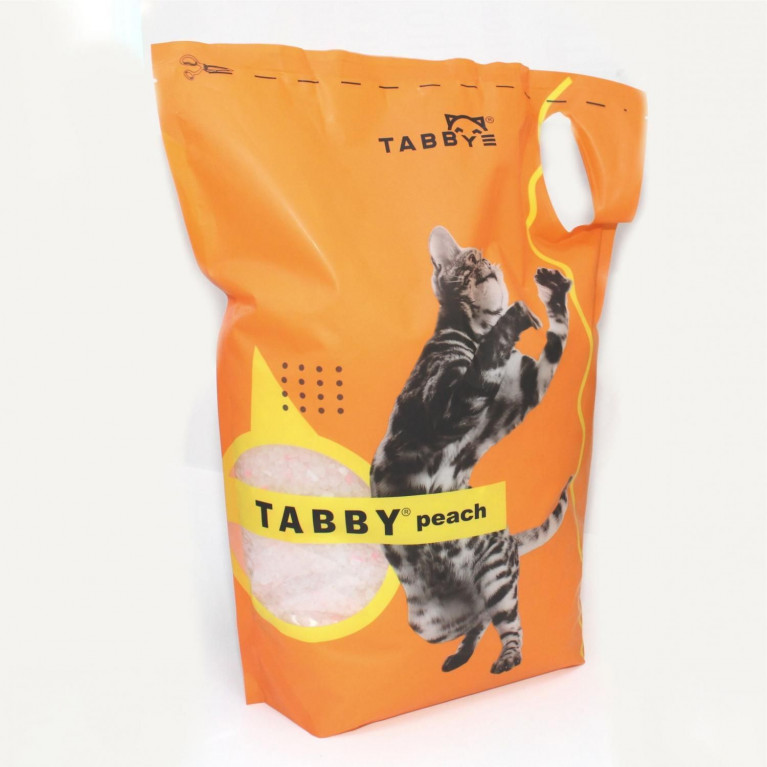 Tabby peach наполнитель силикагелевый аромат персика