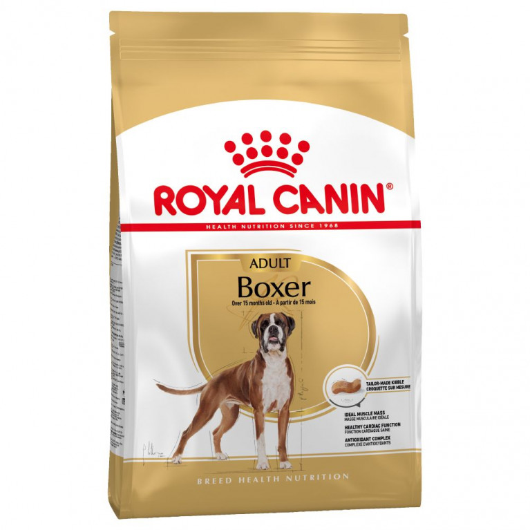 Royal Canin Boxer Adult Сухой корм для взрослых собак старше 15 месяцев 12 кг 