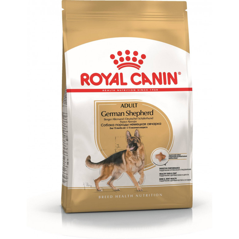Royal Canin German Shepherd 24 Для взрослой Немецкой овчарки с 15 мес